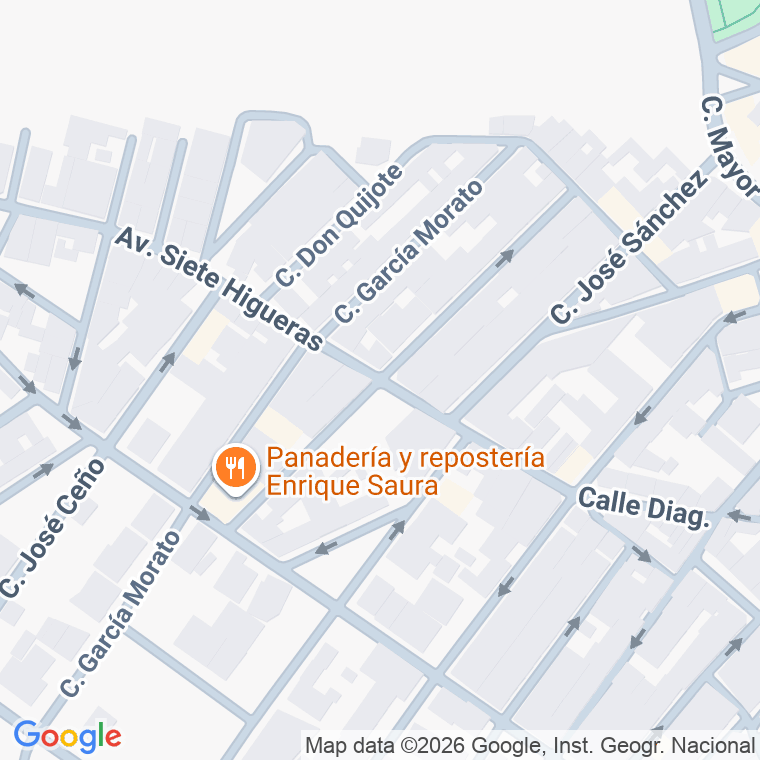 Código postal de Calle Gomez de Teran en Pilar de la Horadada