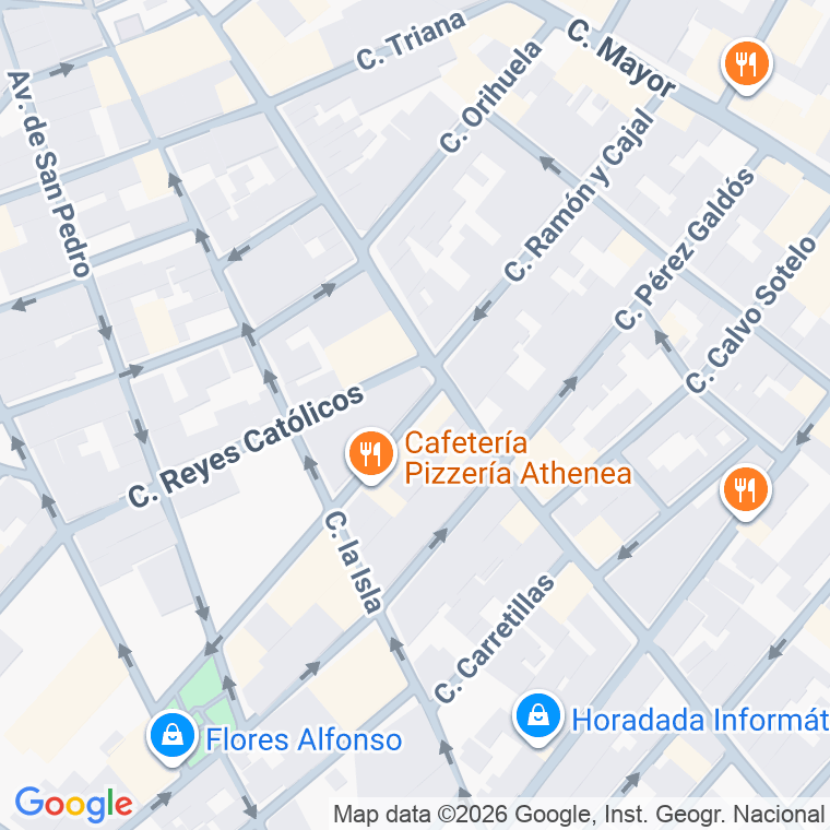 Código postal de Calle Ramon y Cajal en Pilar de la Horadada