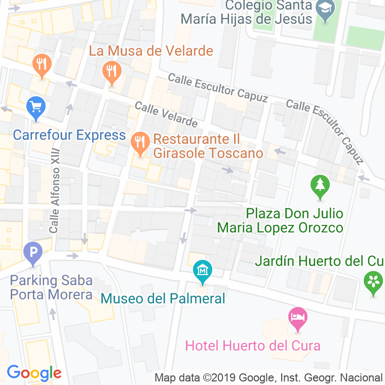 Código Postal calle Alfonso X El Sabio en Elx/Elche