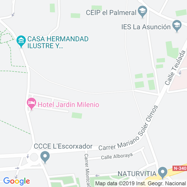 Código Postal calle Camino De La Almazara en Elx/Elche