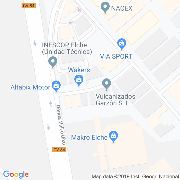 Código Postal calle Logroño en Elx/Elche
