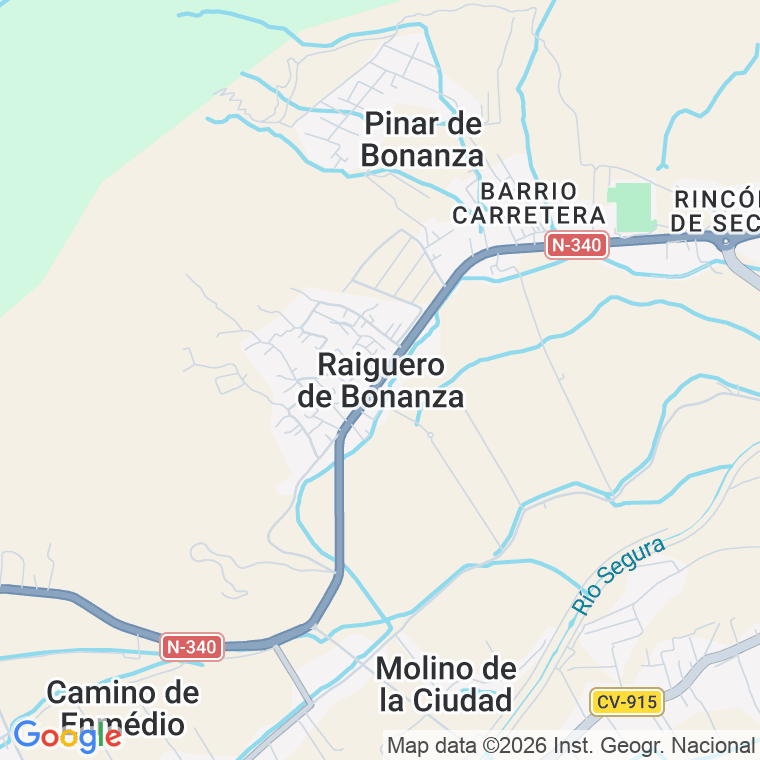 Código postal de Praje Pinar de Bonanza en Bonanza (raiguero De)