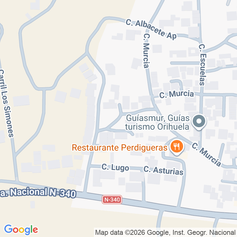 Código postal de Calle Pontevedra en Raiguero Levante