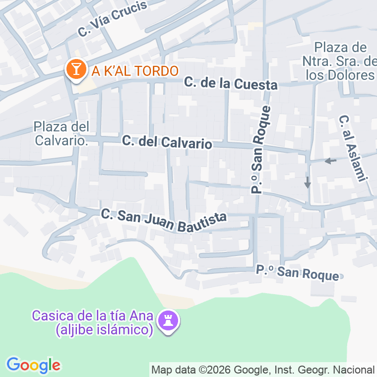 Código postal de Calle Trinquete bajo en Callosa de Segura