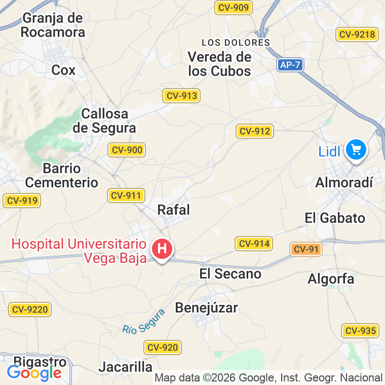 Código postal de Alto, el en Alicante