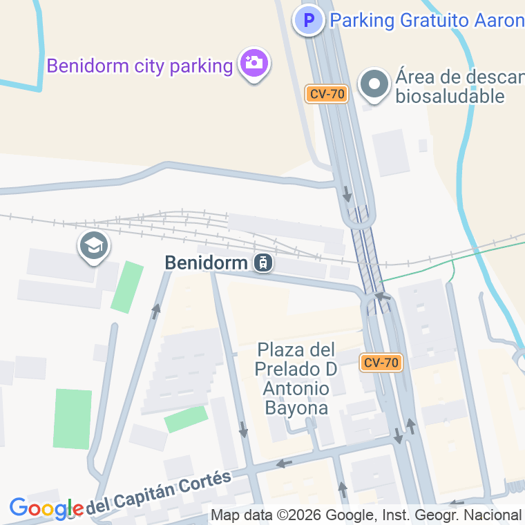 Código postal de Estacion en Benidorm
