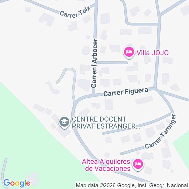 Código postal de Plaza Iglesia en Altea la Vella