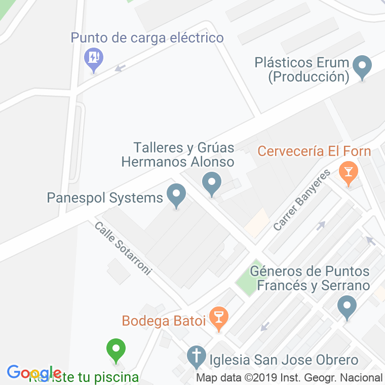 Código Postal calle Buixcarro en Alcoi/Alcoy