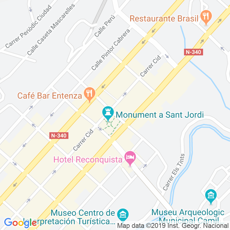 Código Postal calle Poeta Joan Valls en Alcoi/Alcoy