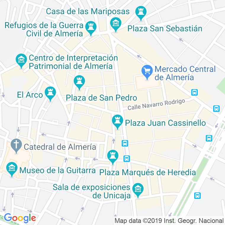 Código Postal calle Doctor Gomez Ulla en Almería