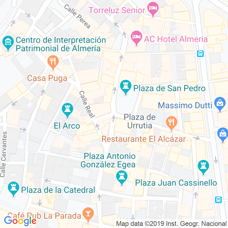 Código Postal calle Siloy en Almería