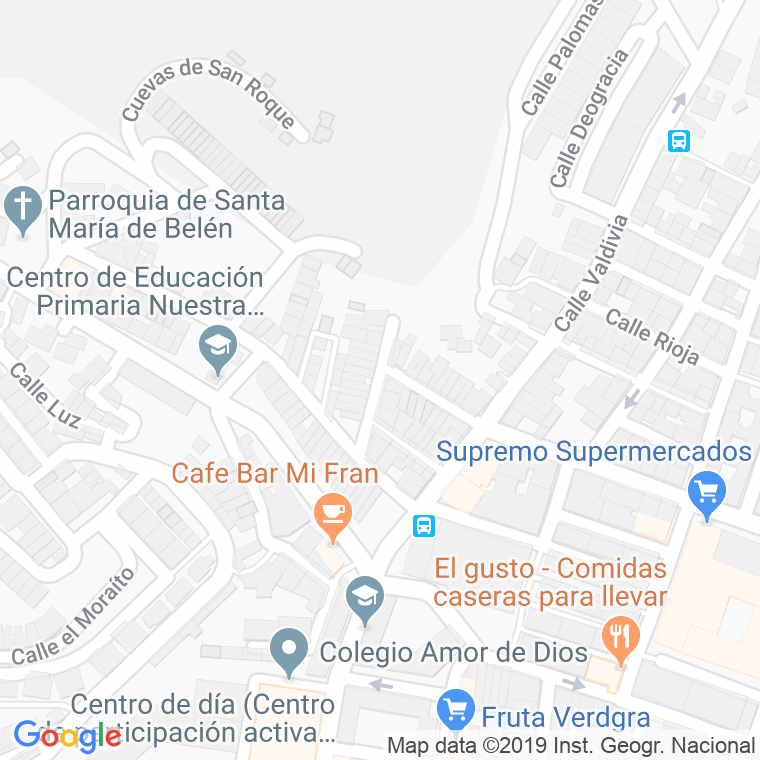 Código Postal calle Blas De Lezo en Almería