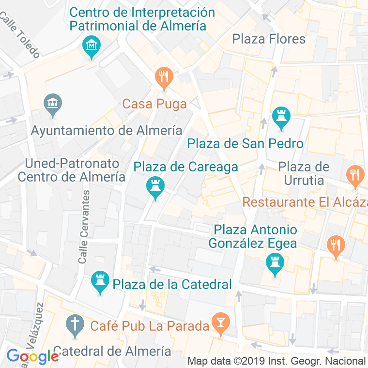 Código Postal calle Arco en Almería