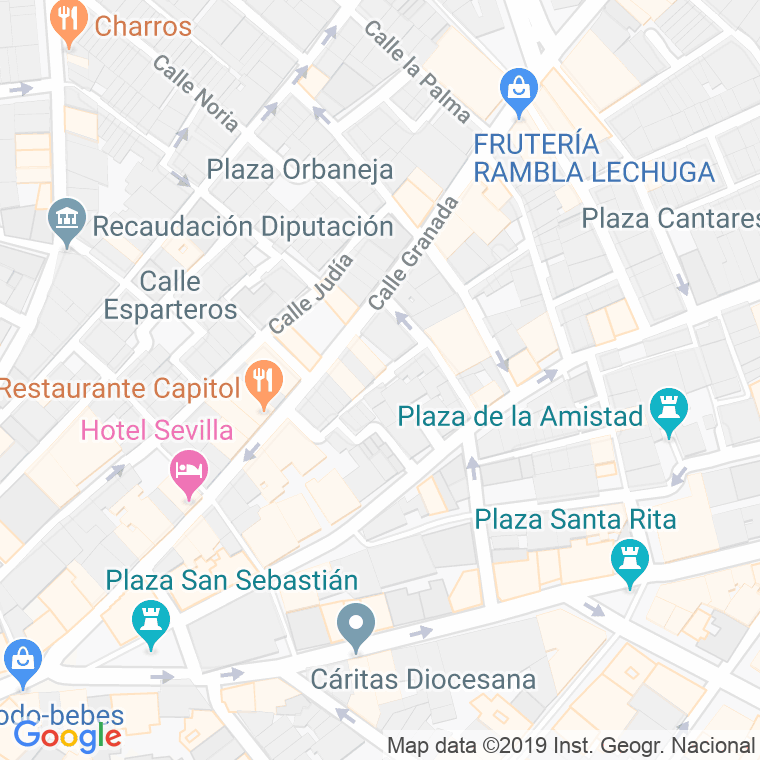 Código Postal calle Esperanza en Almería
