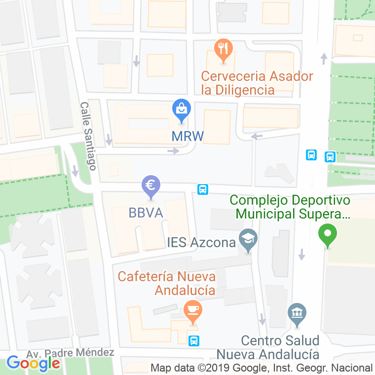 Código Postal calle Arcipreste De Hita en Almería