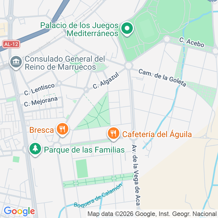 Código postal de Miguel de Molina en Almería