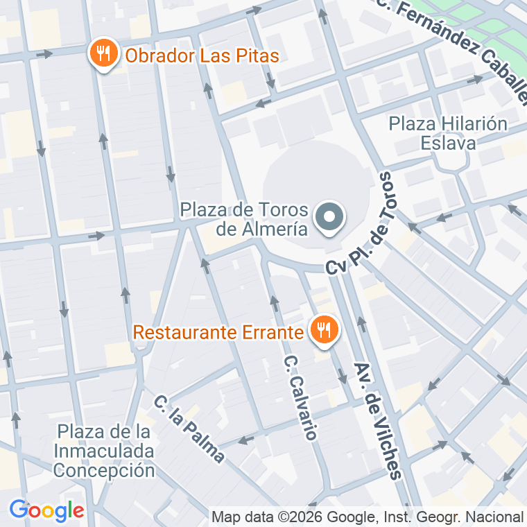 Código postal de Calle Calvario en Almeria