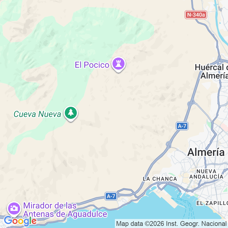 Código postal de Escullos, los en Almería