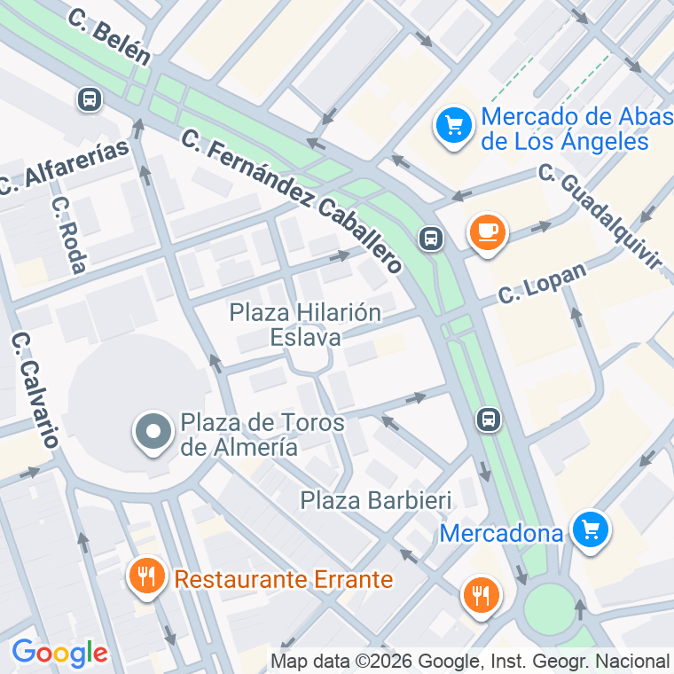 Código postal de Usandizaga en Almería