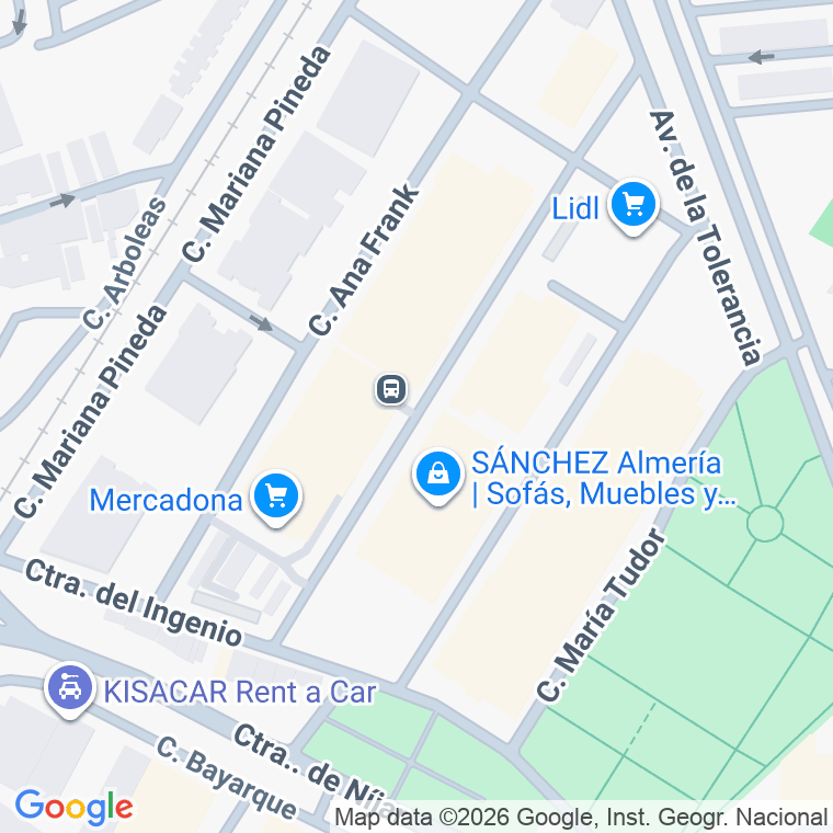Código postal de Calle Beltraneja (la) en Almeria