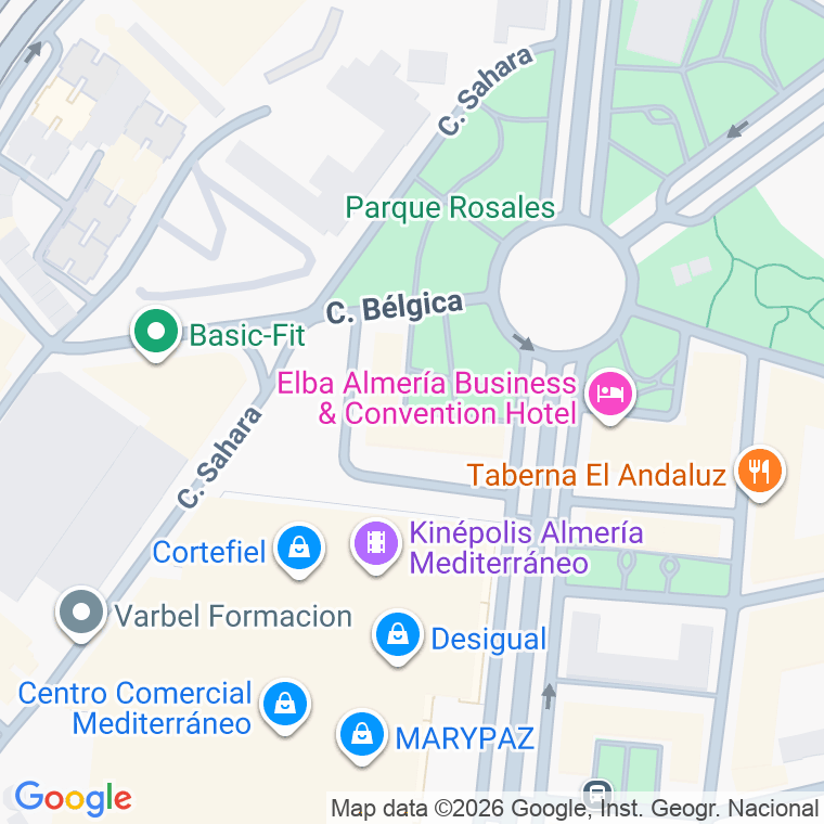Código postal de Calle Calablanca en Almeria
