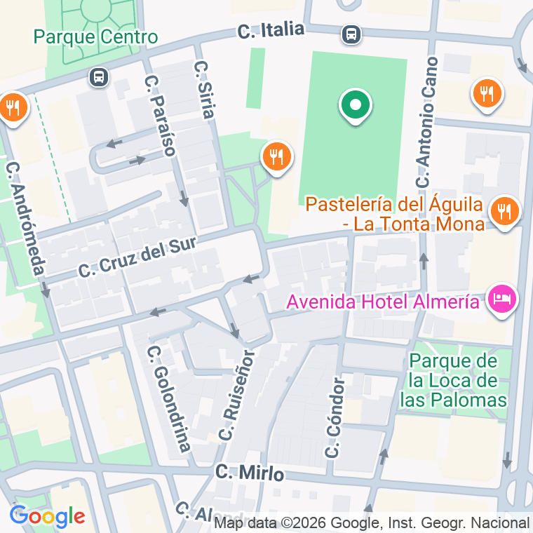 Código postal de Plaza Cuevas de Almanzora en Almeria