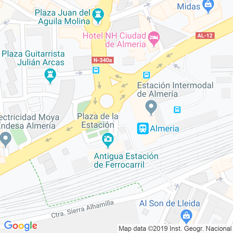 Código Postal calle Alamo en Almería