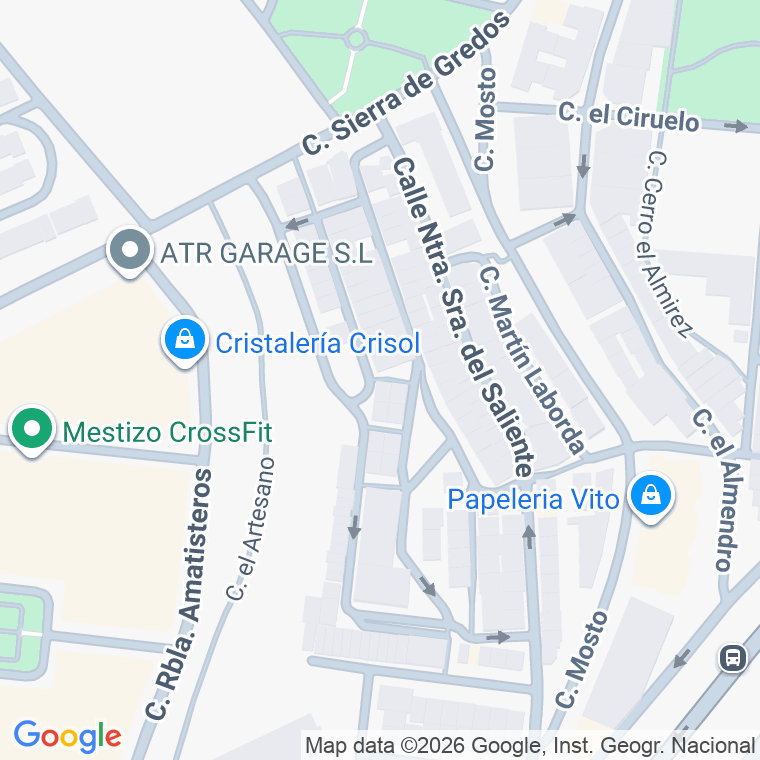 Código postal de Virgen Macarena en Almería