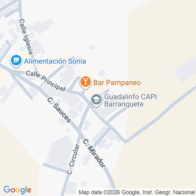 Código postal de Calle Plaza (la) en Barranquete (el)