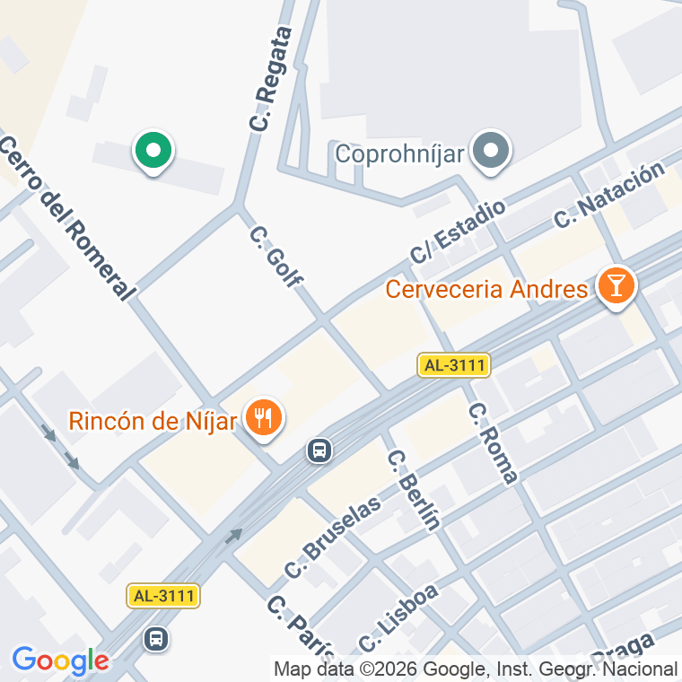 Código postal de Calle Deportes en San Isidro de Nijar