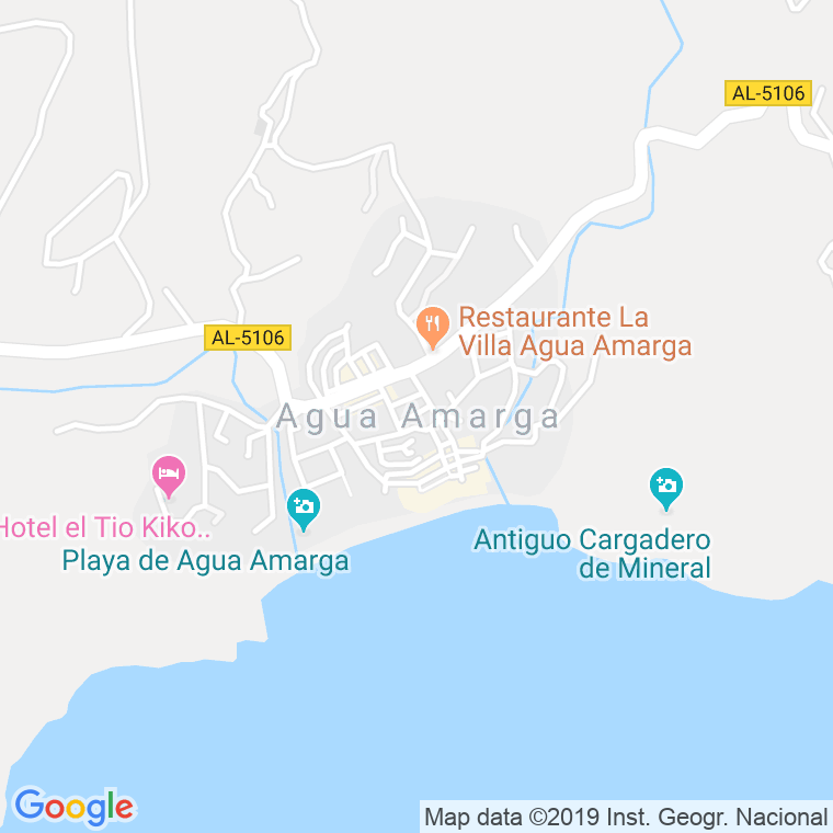 Código Postal de Aguamarga en Almería