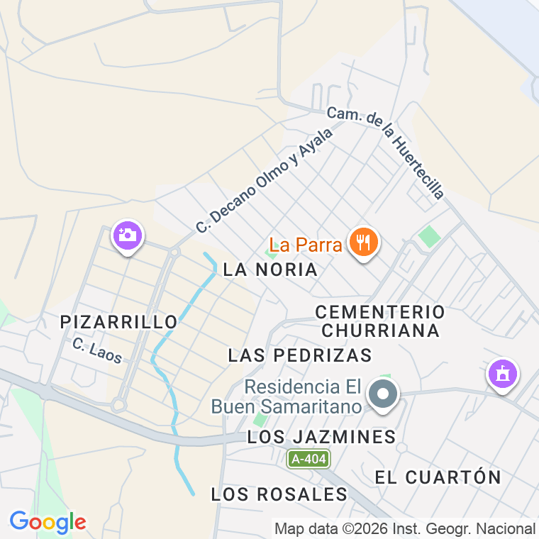 Código postal de Praje Noria (la) en Noria (la)
