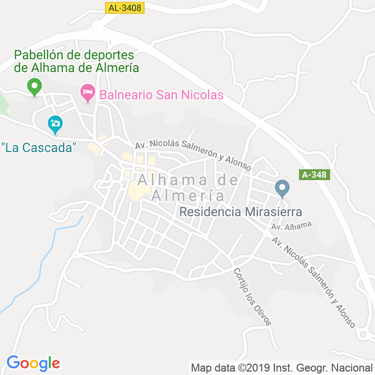 Código postal de Alhama de Almeria en Almería
