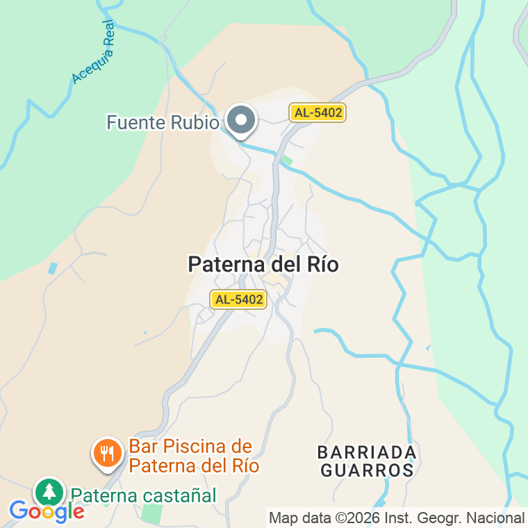 Código postal de Calle Herrerias en Paterna del Rio