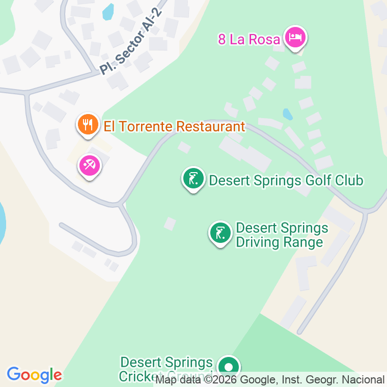 Código postal de Calle Rockaway (desert Springs) en Desert Spring Golf