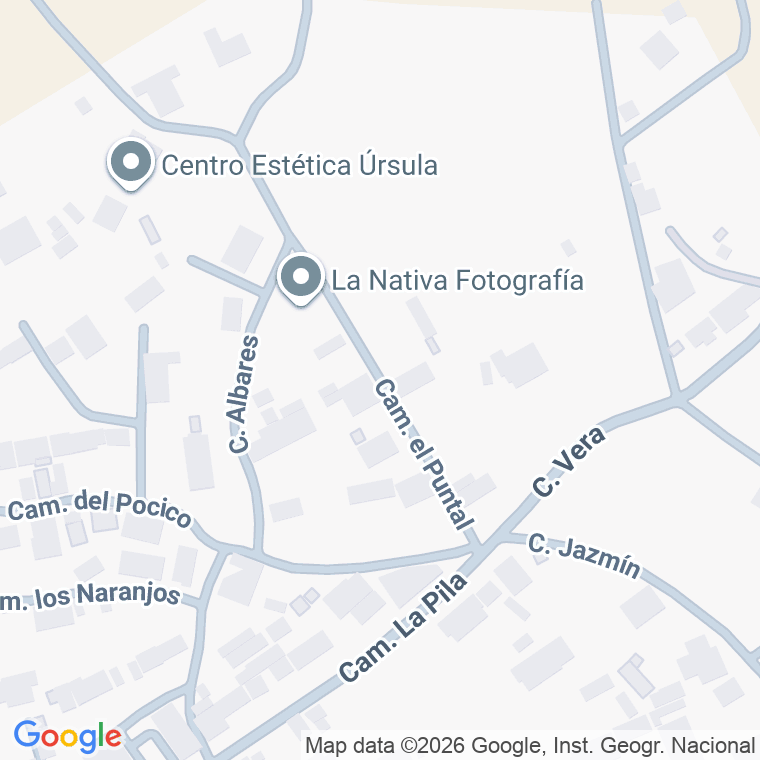 Código postal de Cmno Puntal (el) en Aljariz