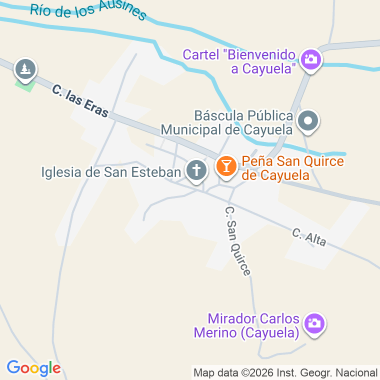 Código postal de Praje Cortijo Cayuela en *diseminado*