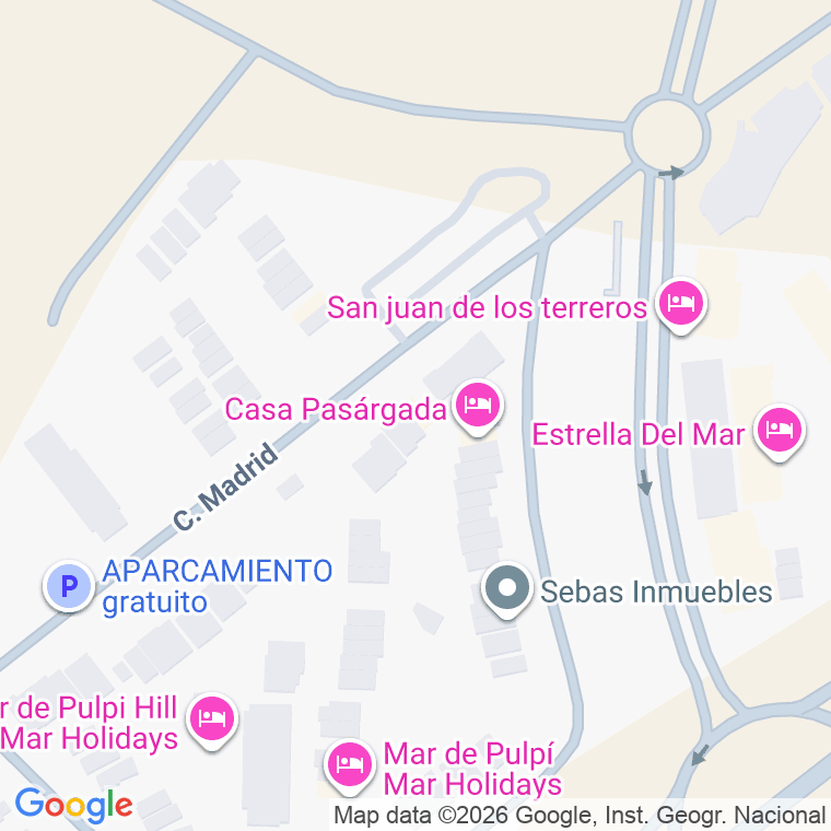 Código postal de Urb Costa Calypso en San Juan de Terreros