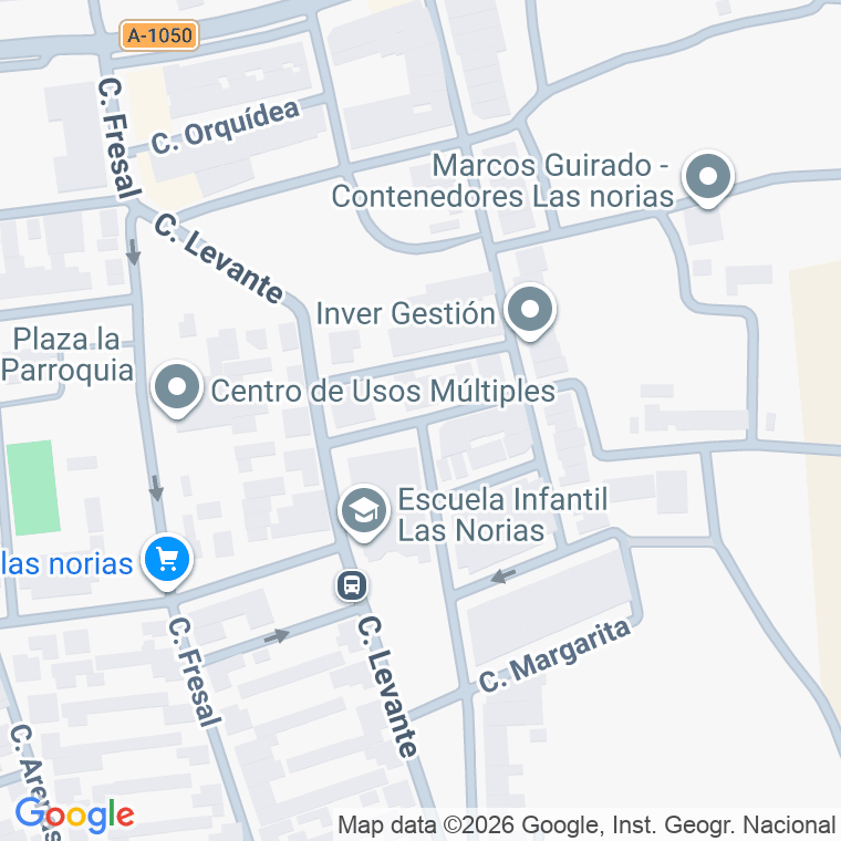 Código postal de Calle Romero en Norias (las)