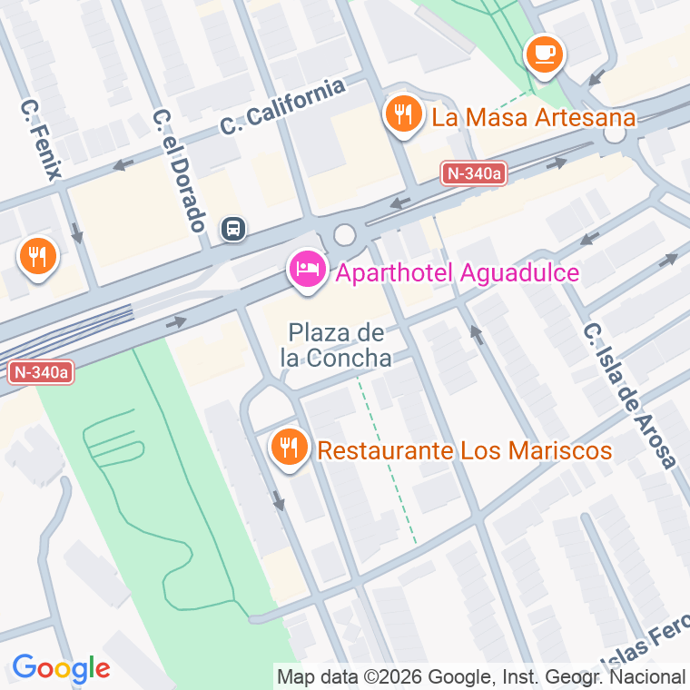 Código postal de Plaza Concha Espina en Parador Hortichuelas (el)