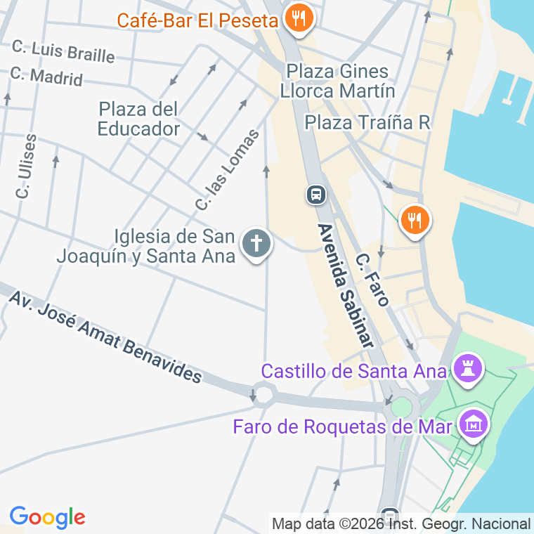 Código postal de Calle Armada Española en Roquetas de Mar