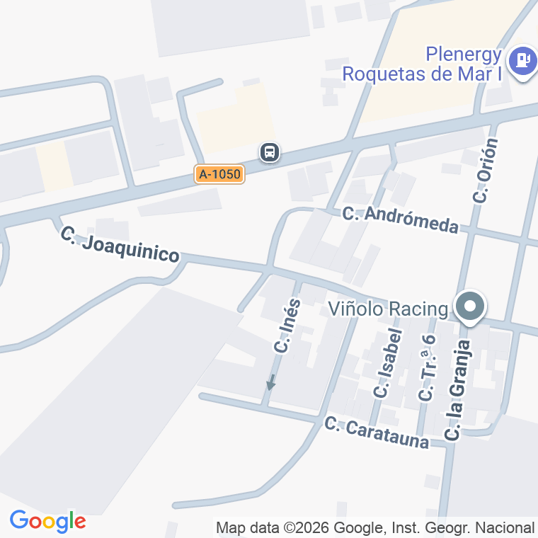 Código postal de Calle Joaquinico en Roquetas de Mar