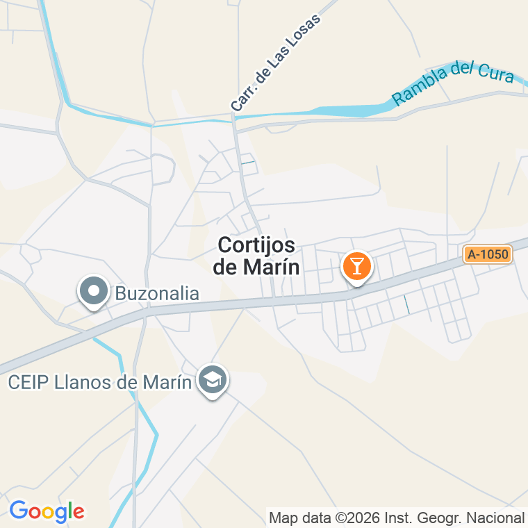 Código postal de Cortijos de Marin en Almería