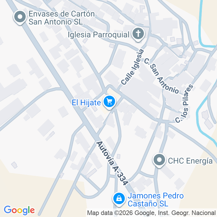 Código postal de Calle Ocho (el Hijate) en Hijate (el)