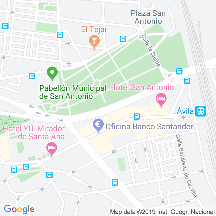Código Postal calle Don Carmelo, paseo en Ávila