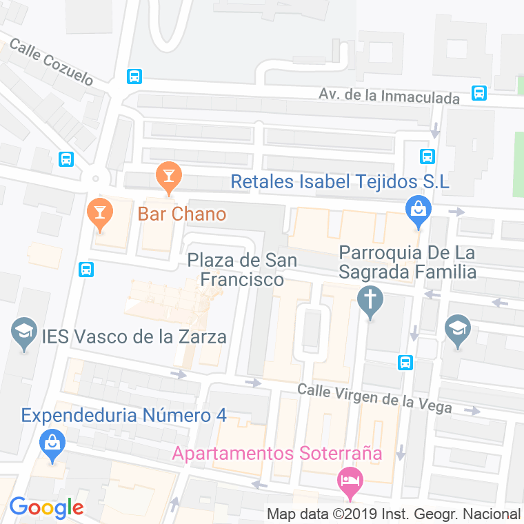 Código Postal calle Cruz, De La en Ávila