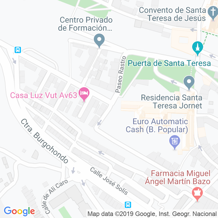 Código Postal calle Rio Tormes en Ávila