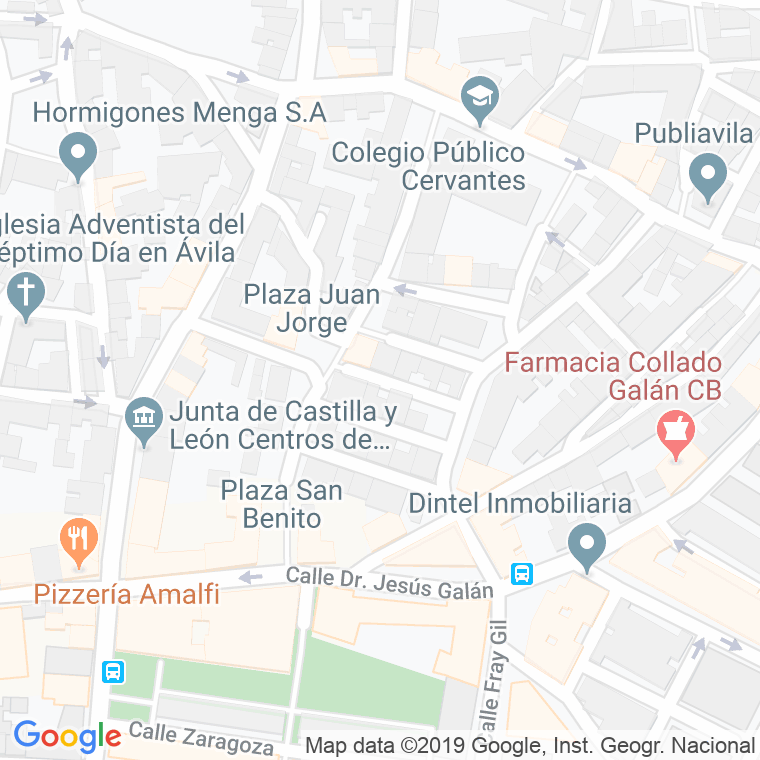 Código Postal calle Corrales, Los en Ávila