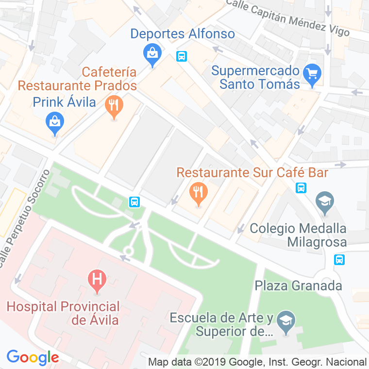 Código Postal calle Hermanos Clemente Romero en Ávila