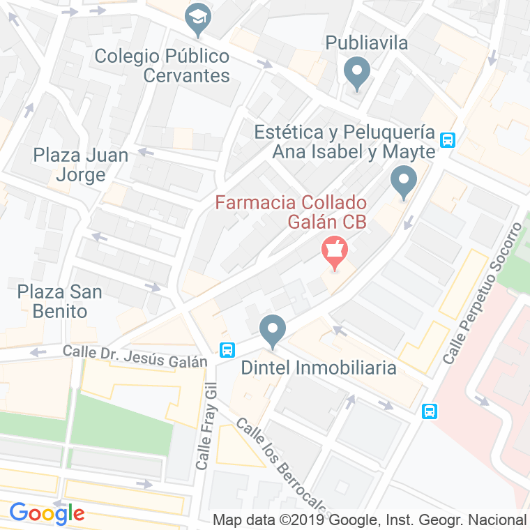 Código Postal calle Paz, La, travesia en Ávila